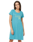 SOIE Woman - Half sleeve printed sleepshirt - -for Women