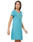 SOIE Woman - Half sleeve printed sleepshirt - -for Women