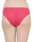 SOIE Woman - Mid Rise Medium Coverage Solid Colour Cotton Stretch Brief Panty (Pack of 3) - Panty -for Women