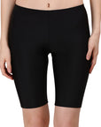 Mid Rise Soft Polyamide Spandex Knee Length Swim Shorts
