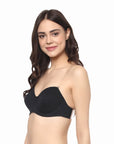 SOIE Woman - Wired Non Padded Multiway Balconette Bra - -for Women