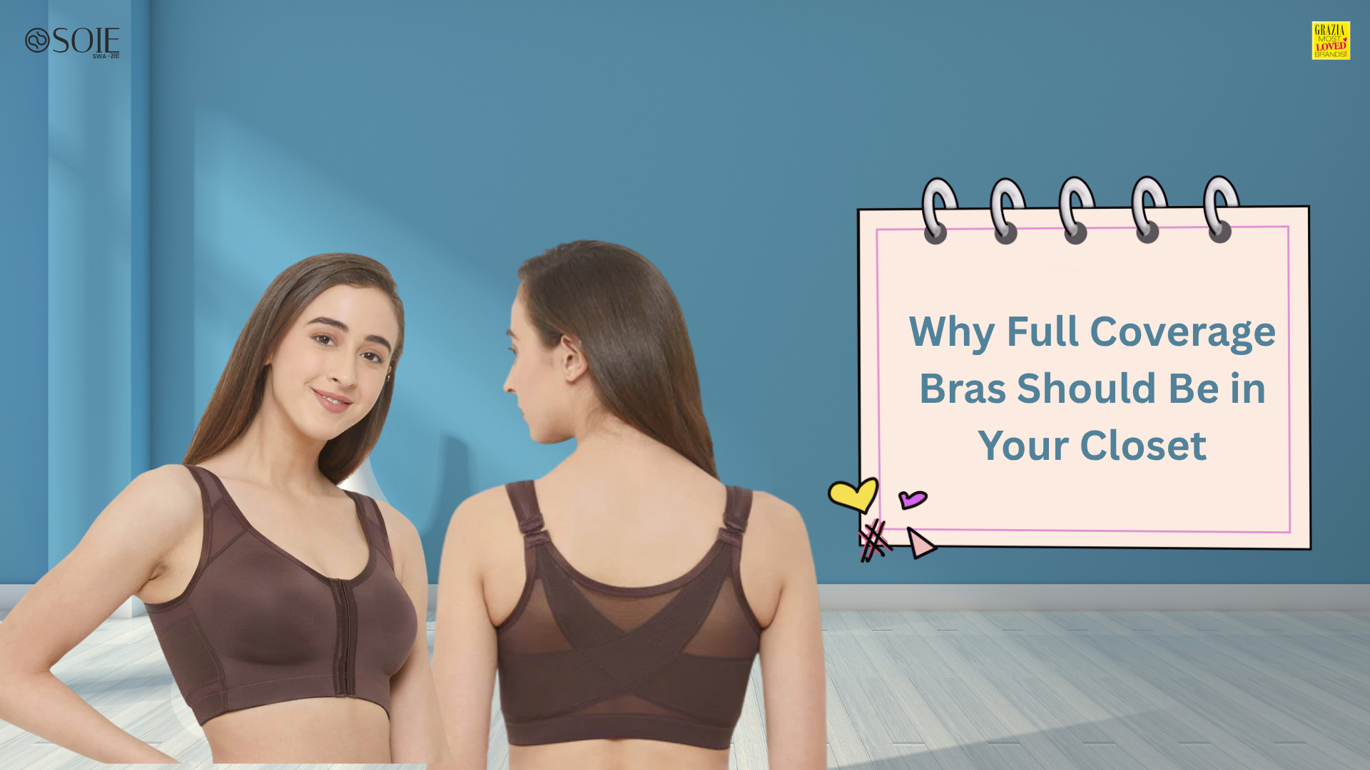 Why Full Coverage Bras Should Be in Your Closet