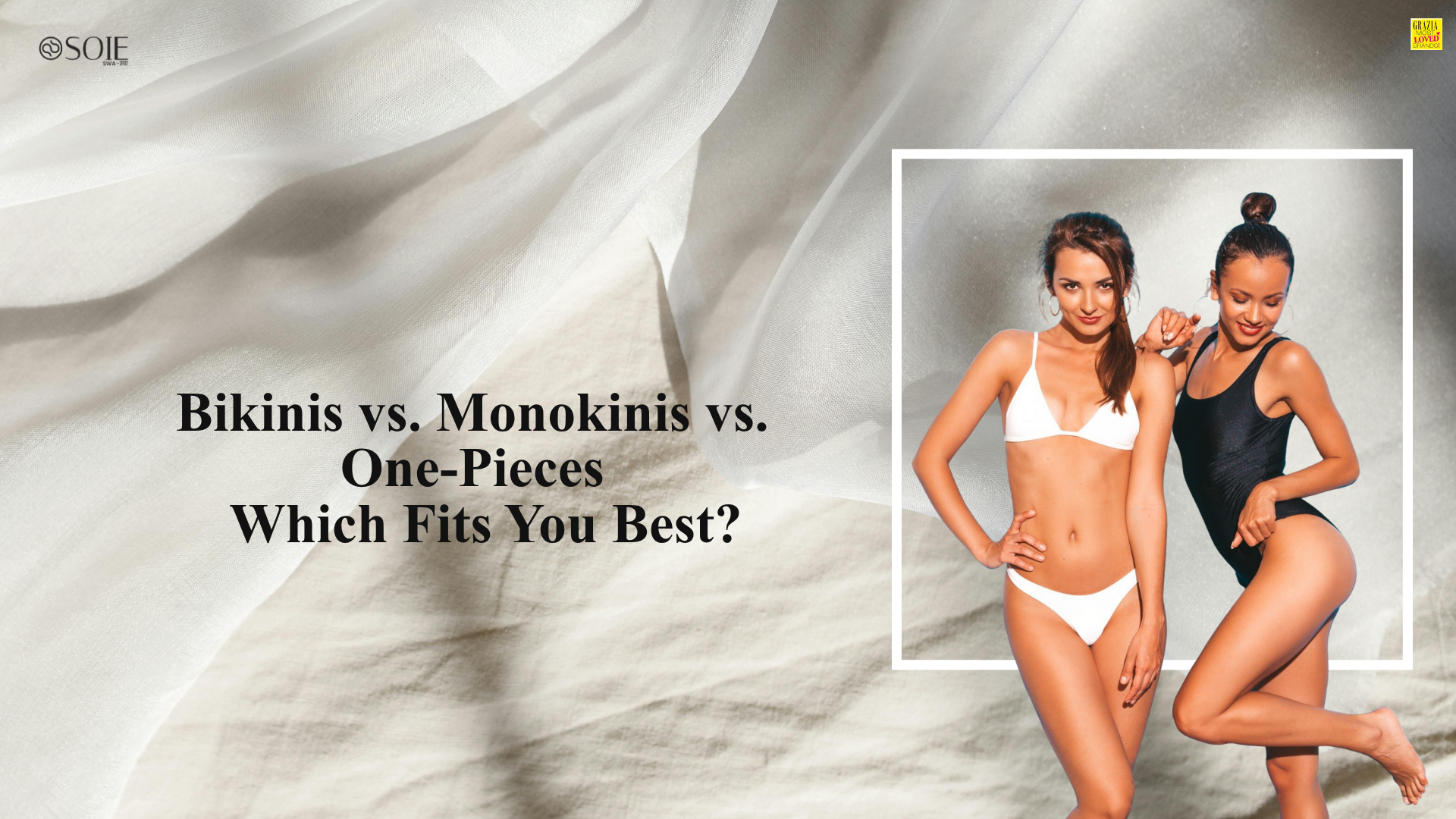 Bikinis vs. Monokinis vs. One-Pieces – Which Fits You Best?