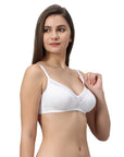 Non Padded Non Wired Medium Coverage Cotton Spandex Bra CB-340