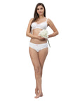 Non Padded Non Wired Medium Coverage Cotton Spandex Bra CB-340