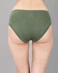 Mid Rise Seamless Cotton Panty - 2CK-33