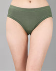 Mid Rise Seamless Cotton Panty - 2CK-33