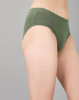 Mid Rise Seamless Cotton Panty - 2CK-33