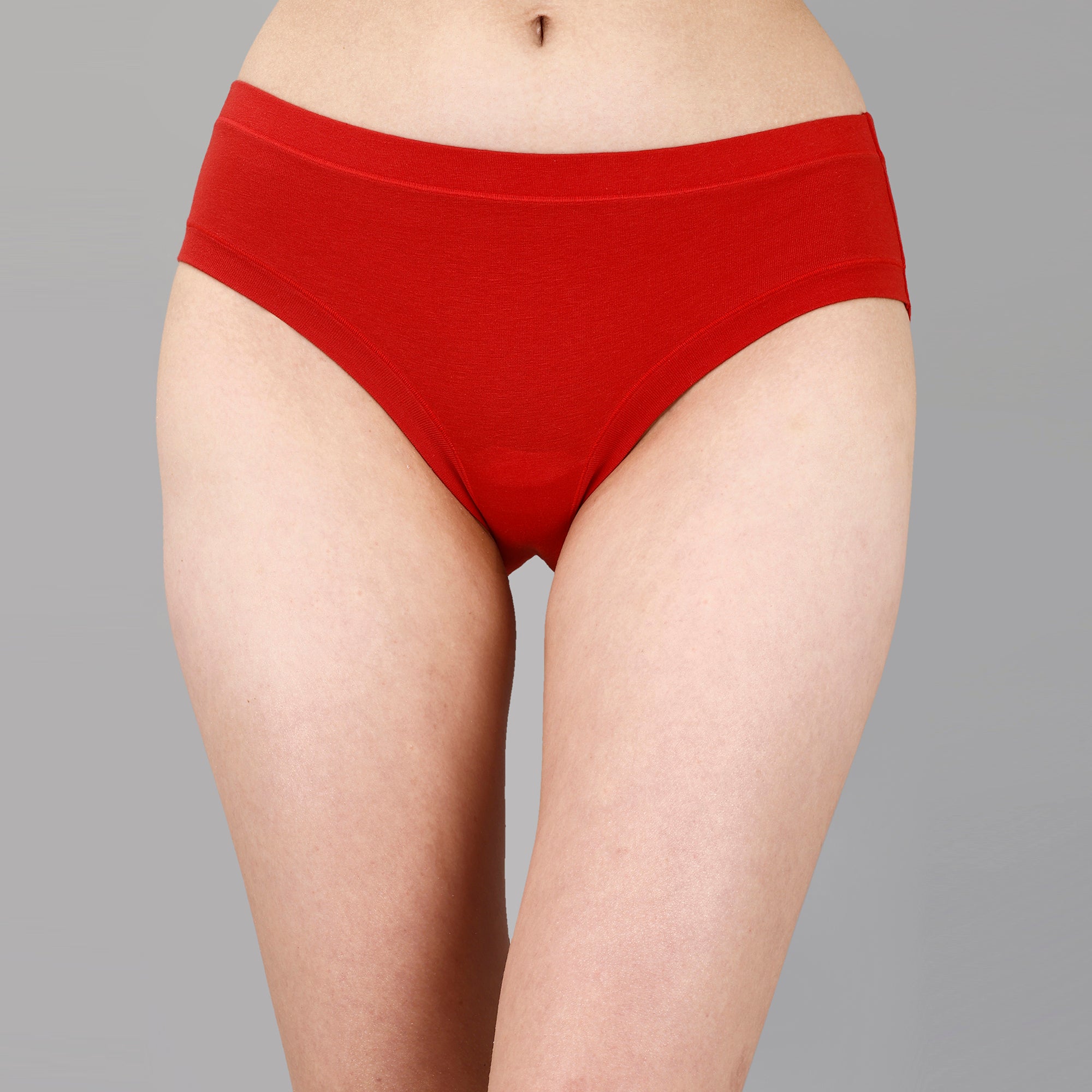 Mid Rise Seamless Cotton Panty - 2CK-33