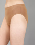 High Waist Full Coverage Solid Stretch Cotton Hipster Panty (Pack of 3) 3HWB-31