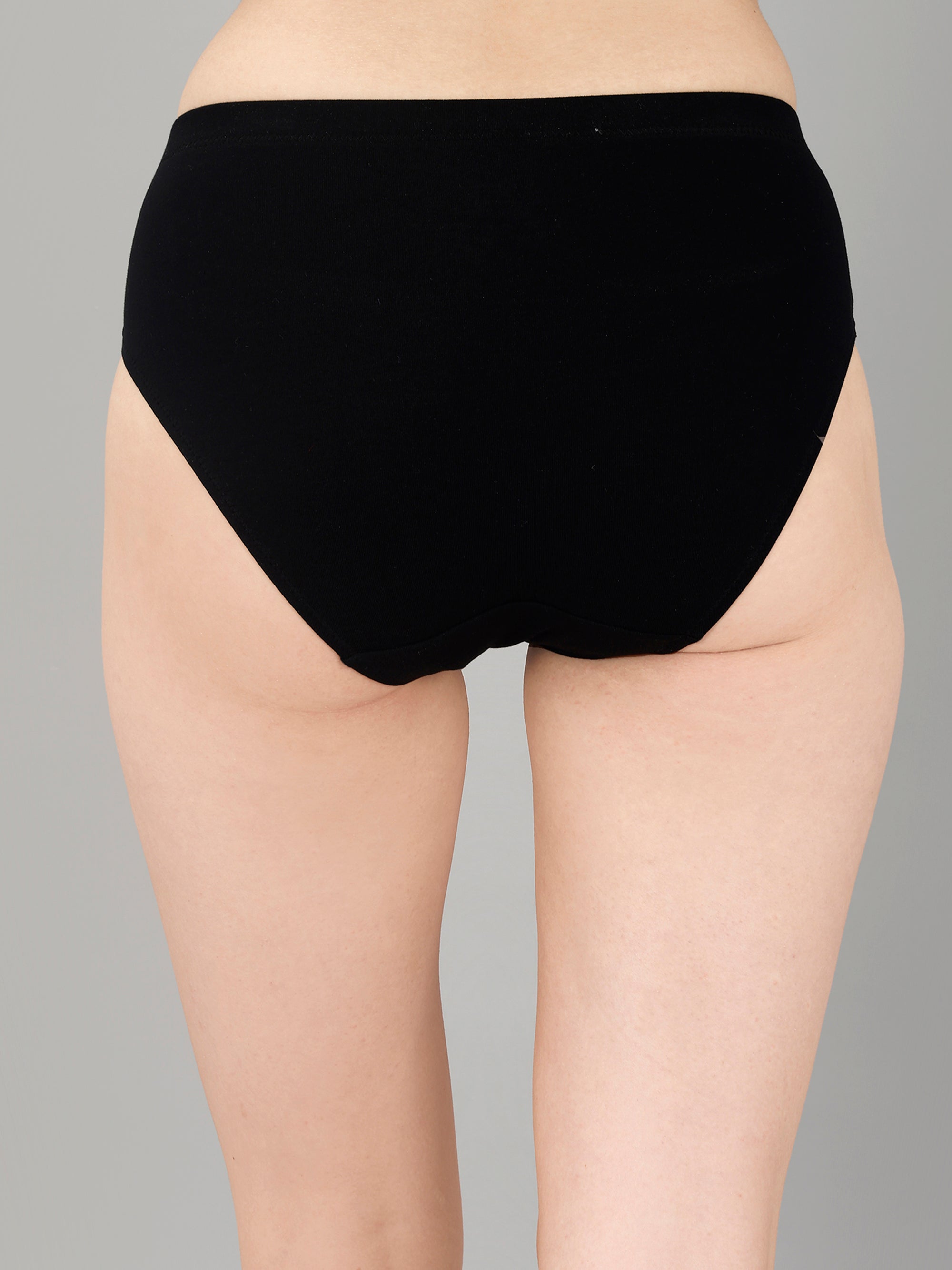 High Rise Full Coverage Cotton Hipsters – Pack of 3