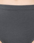 SOIE Woman - High Waist Full Coverage Solid Stretch Cotton Briefs (Pack of 3) - Panty -for Women