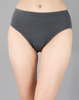 High Waist Full Coverage Solid Stretch Cotton Hipster Panty (Pack of 3) 3HWB-31