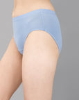 High Waist Full Coverage Solid Stretch Cotton Hipster Panty (Pack of 3) 3HWB-31