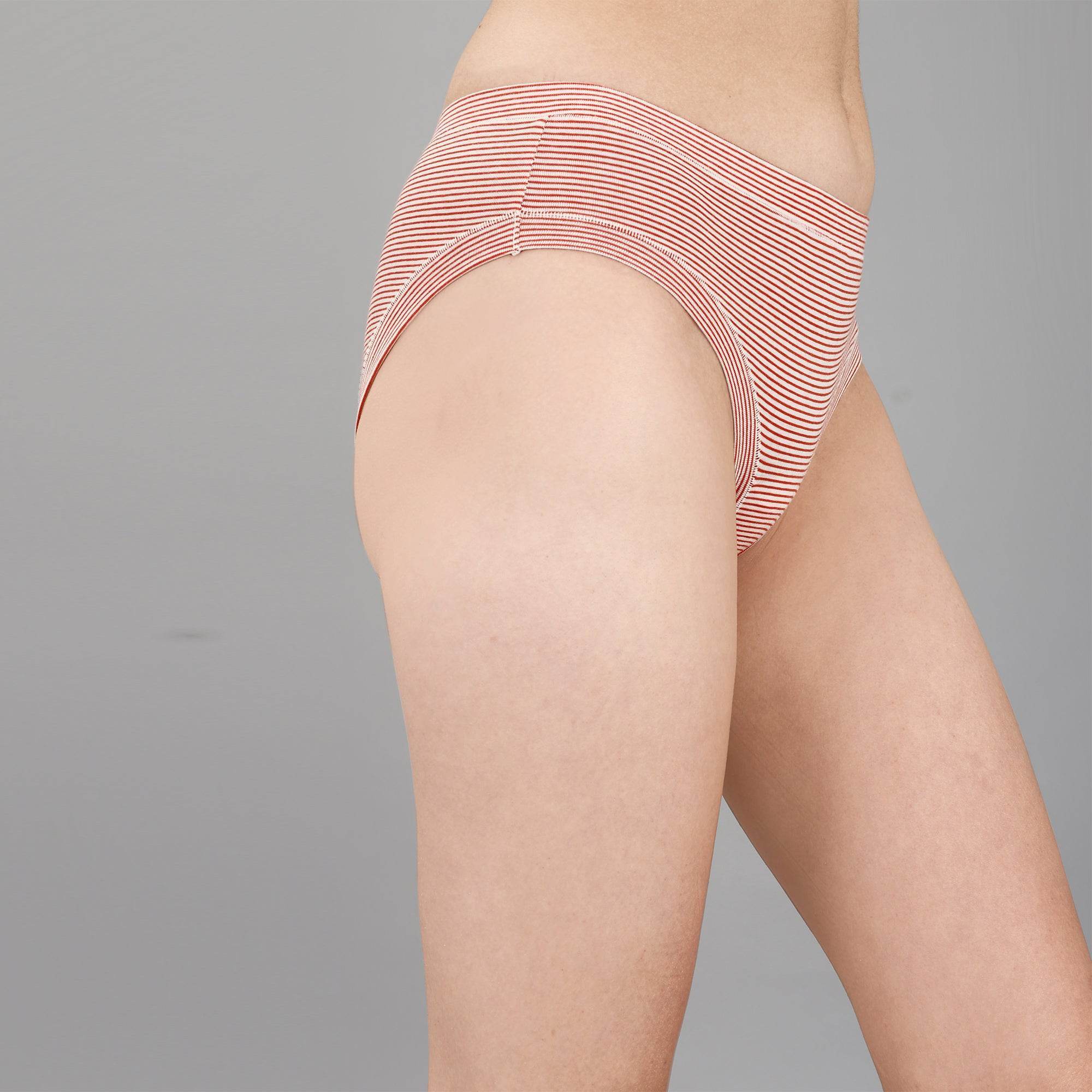 SOIE Woman - Mid Rise Stretch Cotton Seamless Full Coverage Shorty Panty (Assorted Pack of 2) - Panty -for Women