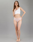 Mid Rise Seamless Cotton Panty - 2CK-33