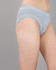 Mid Rise Seamless Cotton Panty - 2CK-33