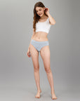 Mid Rise Seamless Cotton Panty - 2CK-33