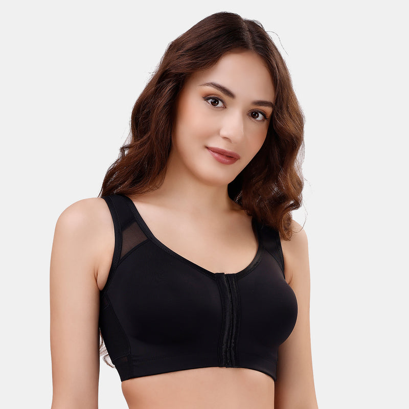 Holzkary Plus Size Front Closure Bras for Women Anti India