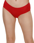 High Coverage Mid Rise Solid Cotton Brief Panty Combo (Pack of 2) - 2MR-26