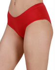 High Coverage Mid Rise Solid Cotton Brief Panty Combo (Pack of 2) - 2MR-26