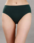 High Rise Full Coverage Solid Colour Cotton Stretch Hipster Panty (Pack of 3) - 3FCB-15A