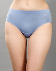 High Rise Full Coverage Solid Colour Cotton Stretch Hipster Panty (Pack of 3) - 3FCB-15A