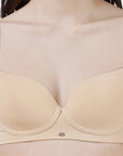 Lightly Padded Push-Up Seamless T-Shirt Bra