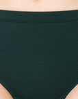 High Waist Full Coverage Solid Stretch Cotton Hipster Panty (Pack of 3) 3HWB-31