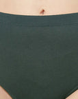 Tummy-Smoothing High Waist Cotton Briefs – Pack of 3
