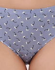 SOIE Woman - High Rise Full Coverage Printed Stretch Cotton Hipster Panty (Pack of 3) - Panty -for Women