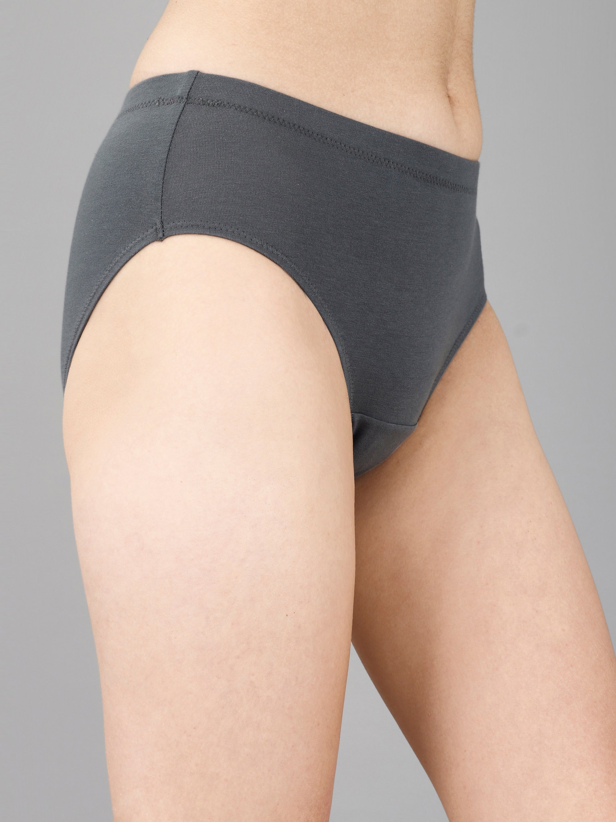 High Rise Full Coverage Cotton Hipsters – Pack of 3