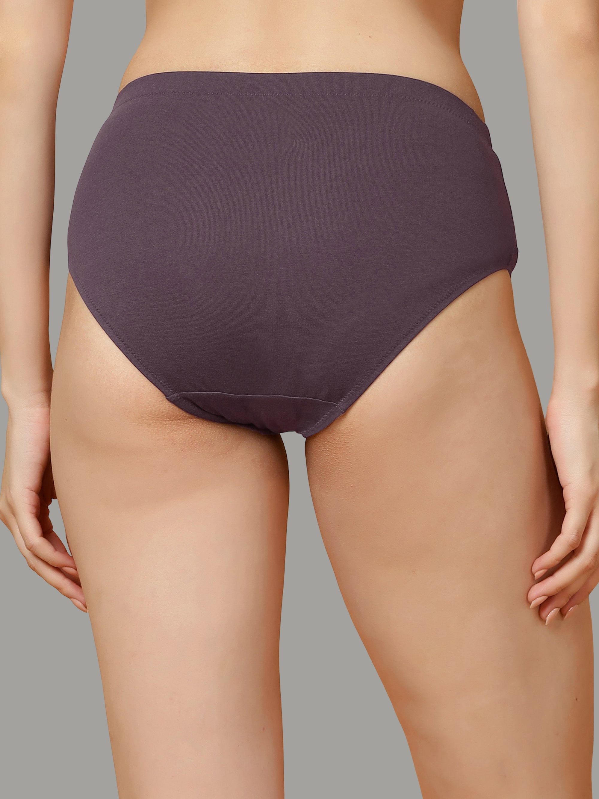 High Rise Full Coverage Cotton Hipsters – Pack of 3
