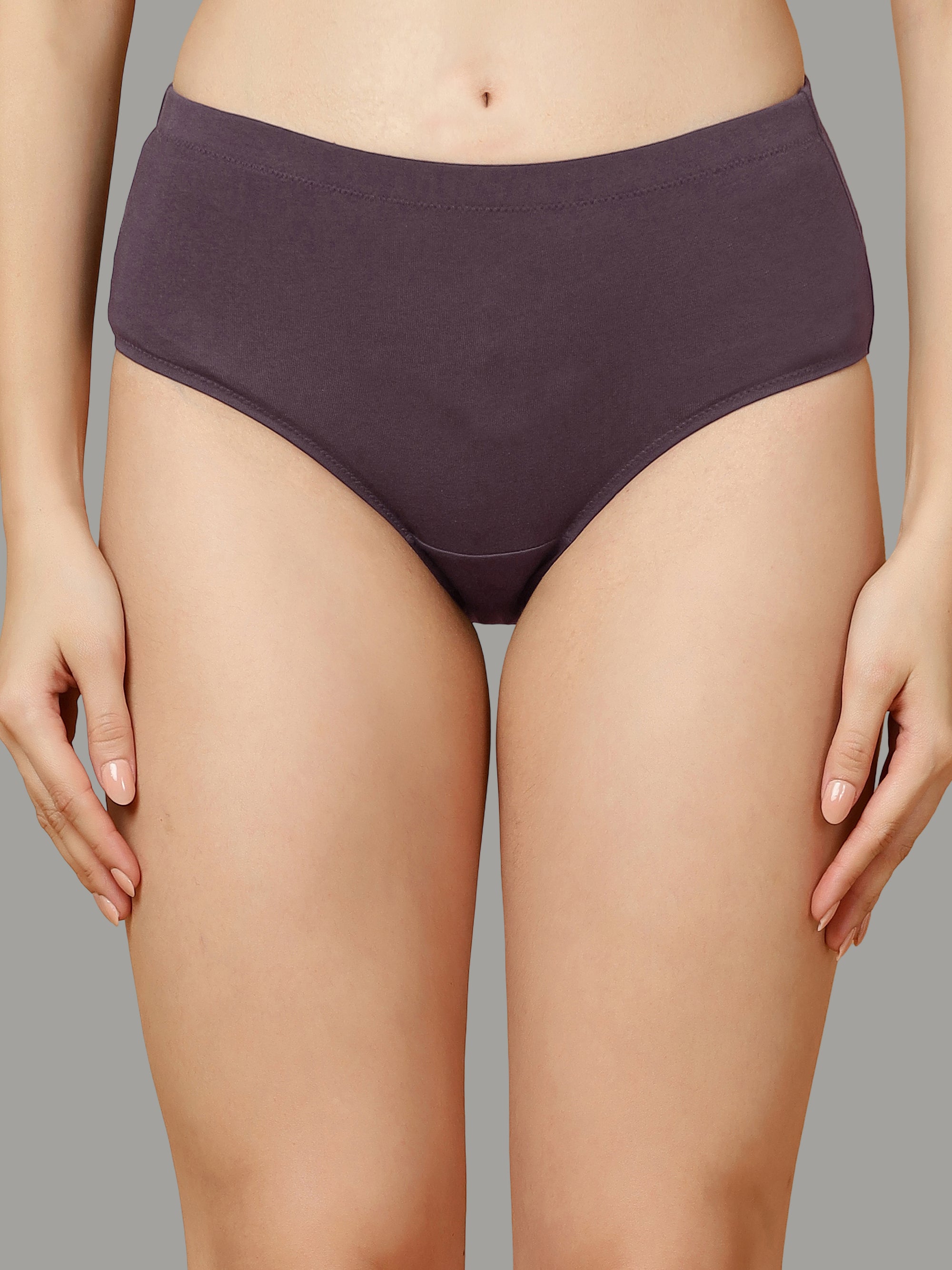 High Rise Full Coverage Cotton Hipsters – Pack of 3