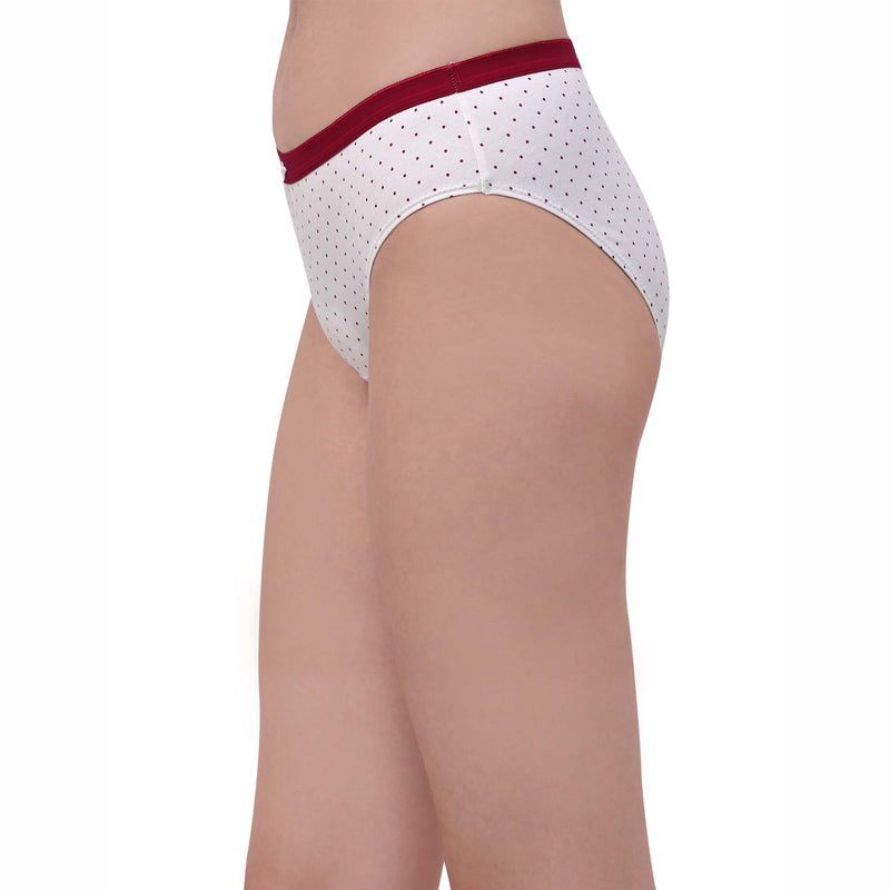 Buy Pack of 2 Stretch Cotton High Rise High Leg Panty Online at Best Prices  in India - JioMart.