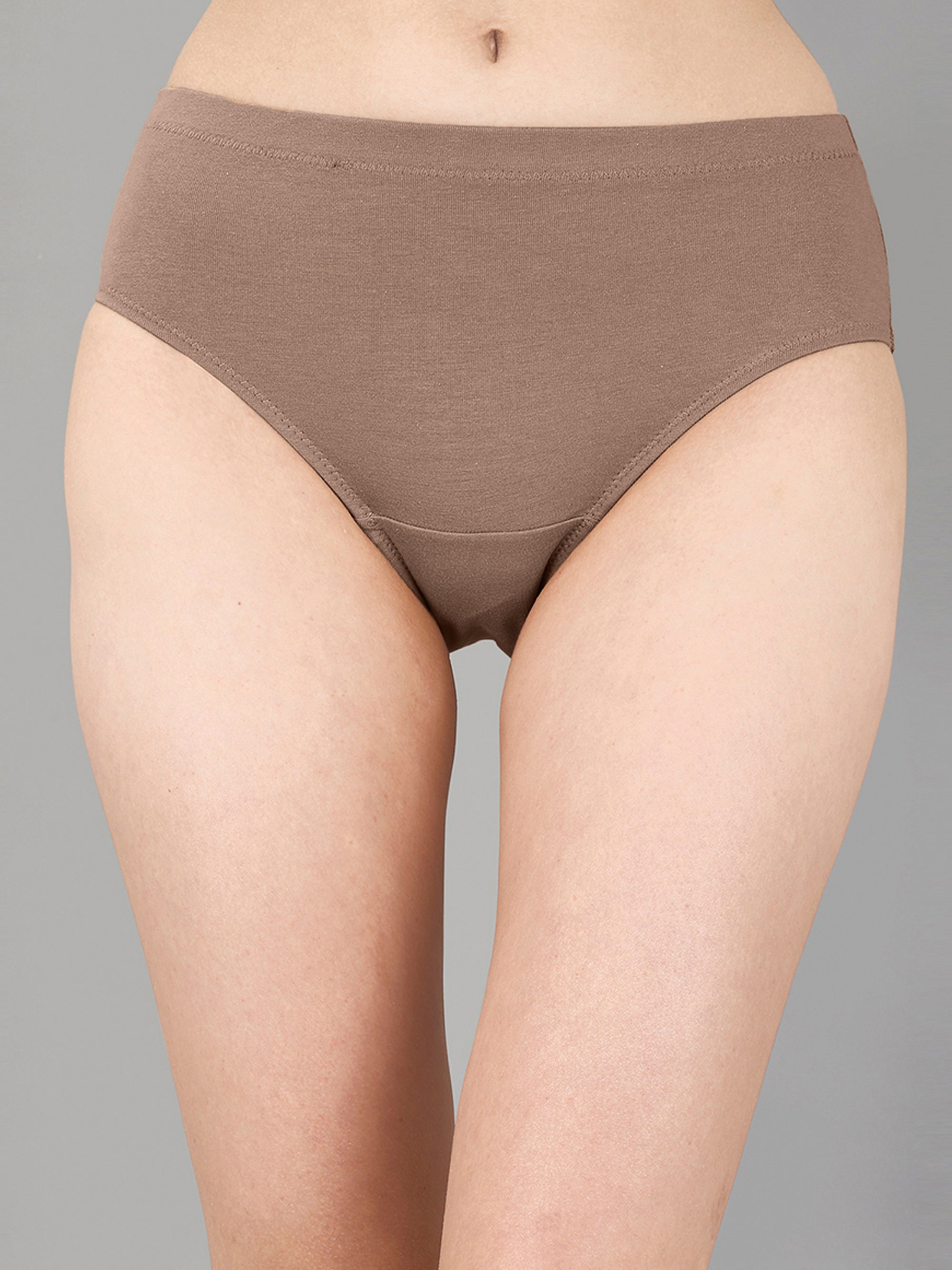 High Rise Full Coverage Cotton Hipsters – Pack of 3