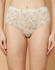 Tummy-Smoothing Printed High Waist Cotton Briefs – Pack of 3