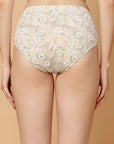 Tummy-Smoothing Printed High Waist Cotton Briefs – Pack of 3