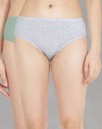 High Rise Full Coverage Cotton Modal Panty with Soft No-Mark Waistband