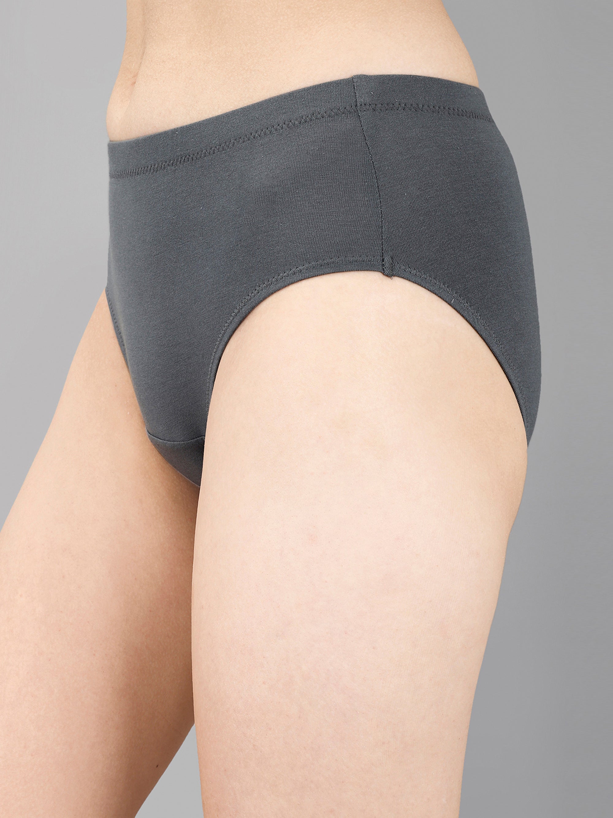 High Rise Full Coverage Cotton Hipsters – Pack of 3