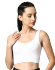 Medium Impact Non Padded Non Wired Long Line Sports Bra