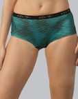 High Rise Full Coverage Printed Boyshorts- FP-1557