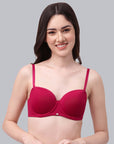 Medium Coverage Padded Wired Multiway Strapless Bra with Detachable Straps-FB-508A