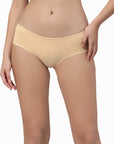 SOIE Woman - High Coverage Mid Rise Solid Cotton Brief Panty Combo (Pack of 2) - Panty -for Women