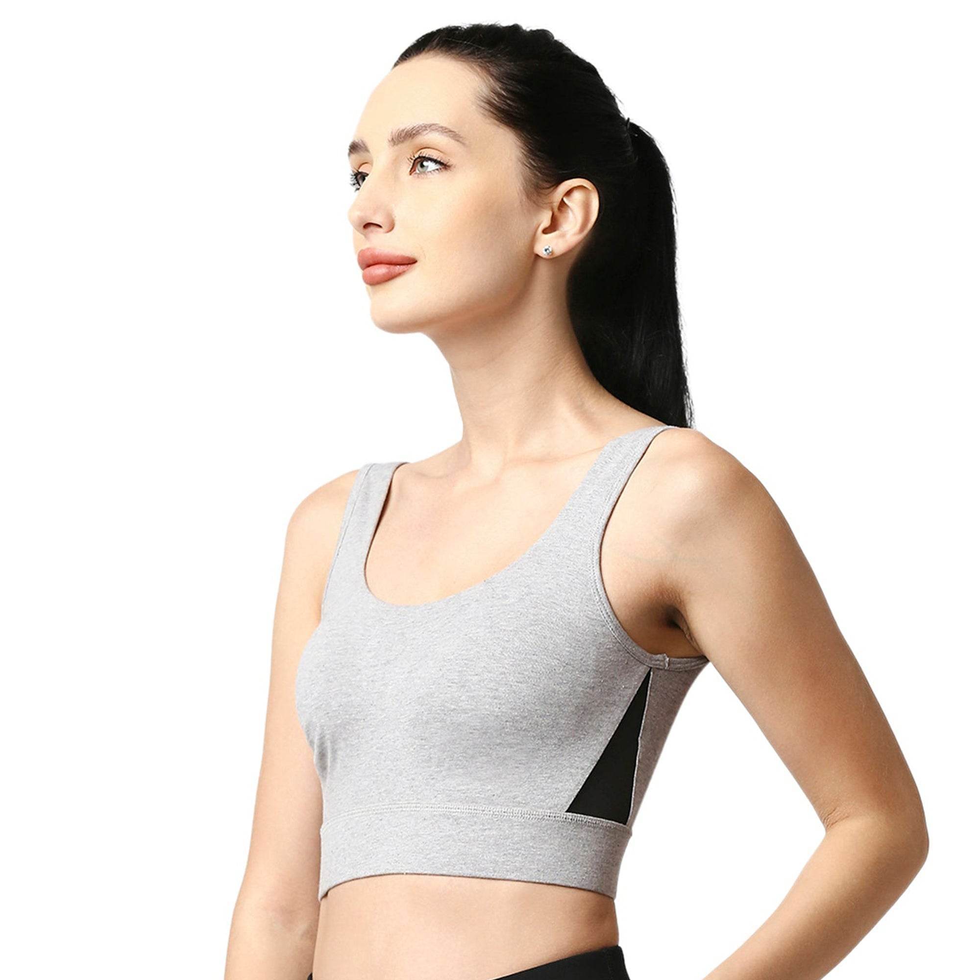 Long Distance Bra Medium Impact Non Padded Non Wired Long Line Sports Bra – SOIE Woman