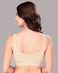 Non-Wired Non Padded Full Coverage Low Impact Slip on Sports Bra BB-03A