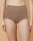 High Rise Full Coverage Cotton Spandex Boyshorts (Pack of 2)