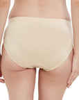 High Rise Full Coverage Solid Colour Cotton Stretch Hipster Panty (Pack of 3) - 3FCB-15A