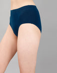 High Waist Full Coverage Solid Stretch Cotton Hipster Panty (Pack of 3) 3HWB-31