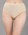 High Waist Full Coverage Solid Stretch Cotton Hipster Panty (Pack of 3) 3HWB-31